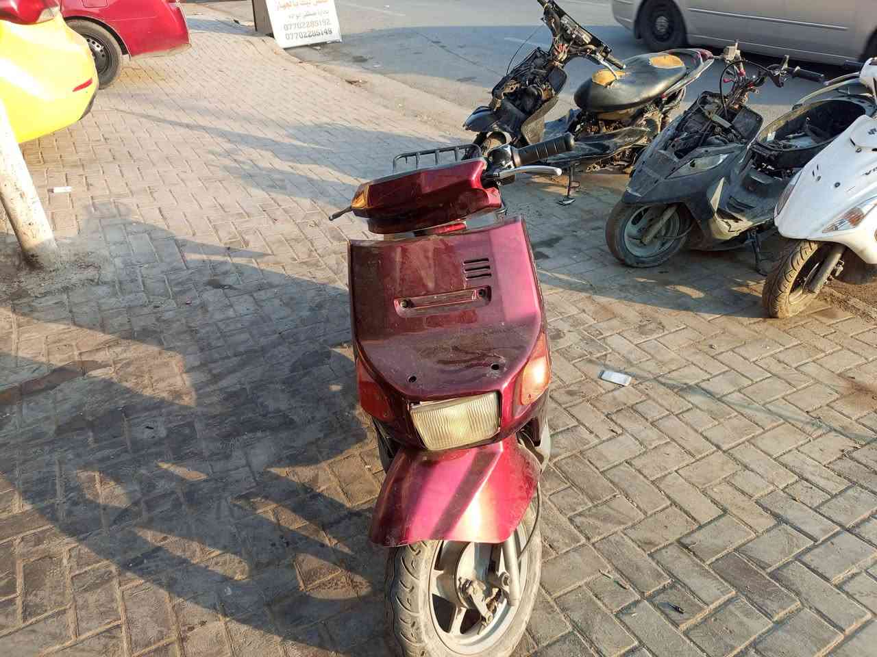 دراجه ياماها بيكم دراجه نضيفه خير من الله دراجه اروح بيه واجي نضيفه نكره هندر السعر 250 الف وبيه مجال المكان بغداد الدوره الرقم *********** وتساب فقط
