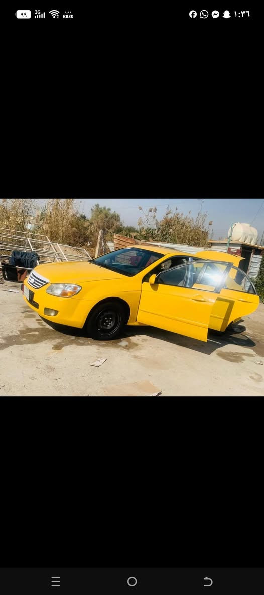 سبكترا ٢٠٠٨ للبيع سيارة جاهزه كير مكينه بجيس مال جناي *********** العنوان بابل
