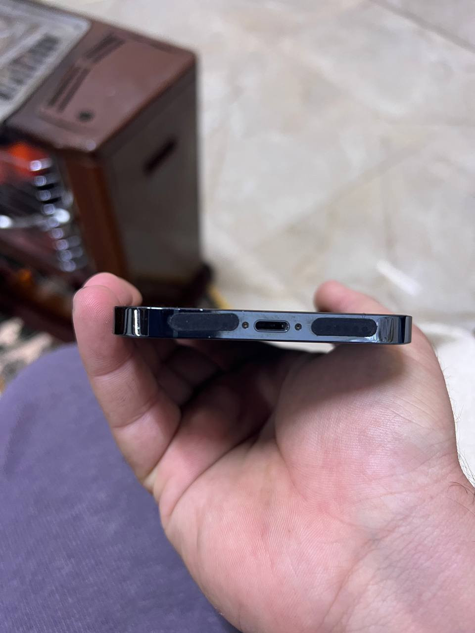 سلام عليكم ايفون 12برو ماكس
ذاكره 256 
بطاريه 84 شرط مامصعد
نموذج AAAاصلي باب اول
جهاز شرط نضيف مال بيت
سعرو 550 شراي اتصل ***********
