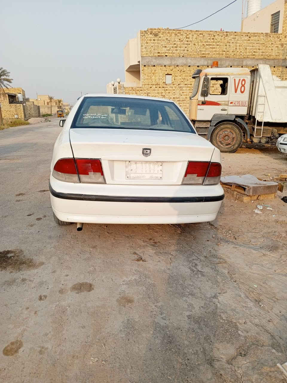 سلام عليكم سمند للبيع 2010 صاقطه بل 2019 بيه خيط بخار قليل حداديه نضيفه رقم ميسان سعر 22 وبيه مجال 
رقم الموبايل ***********
