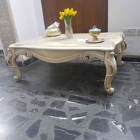 ميز طعام • ٦ كراسي • طبلية وسطية