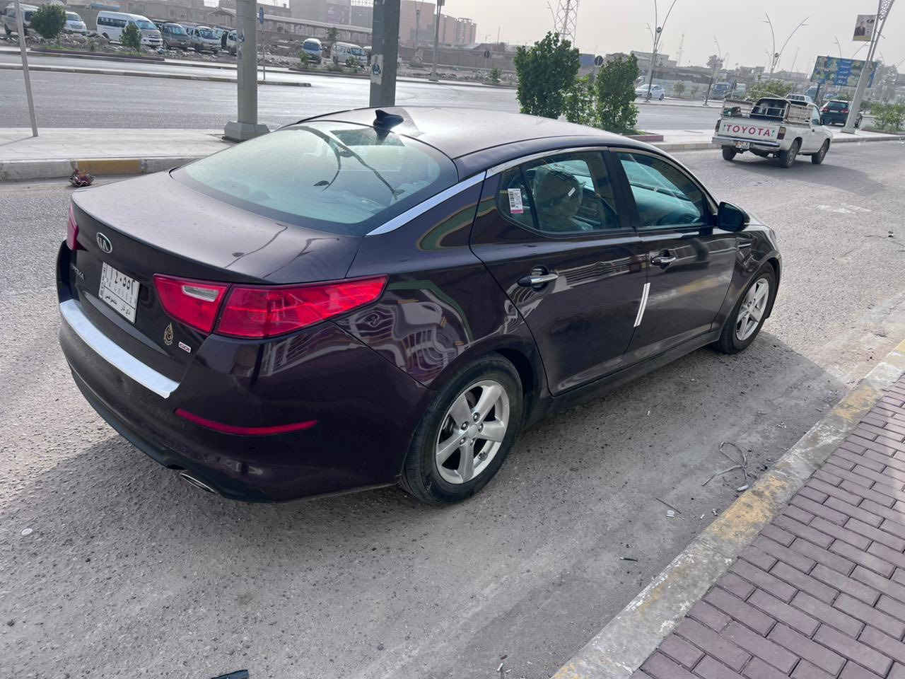 كيا اوبتما 2014 بيها جامغ وبنيد تبديل فقط مكفوله كفاله عامه تحويل ثاني يوم نص من الباب مصبوغ السعر 100 وبيها مجال مكاني ناصريه ***********
