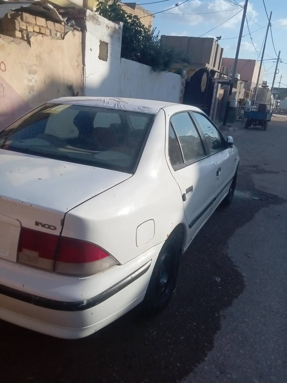 السلام عليكم من رخصت الادمن
للبيع سمند موديل 10 جاهزه للاخير مكينه كير مكفولات شواصي مكفولات تخم تاير حداديه كهربائيات كله مكفول سياره جديده بجيس وترايك وين مايعجبك شغل وطلع 
خياس بيها لقاط.قليل كلش سياره مكفوله من الضربه القويه بيها طخه بسيطه شاشه جديده تاب وسماعات كله شغاله سياره جاهزة رقم قادسيه انكليزي ربع مامطلوبه مشتريها من الراعي سنويه لل30 تسقط 

العنوان الديوانية الاسكان مقابل المعهد 
السعر 35وبيها مجال 
الرقم ***********
