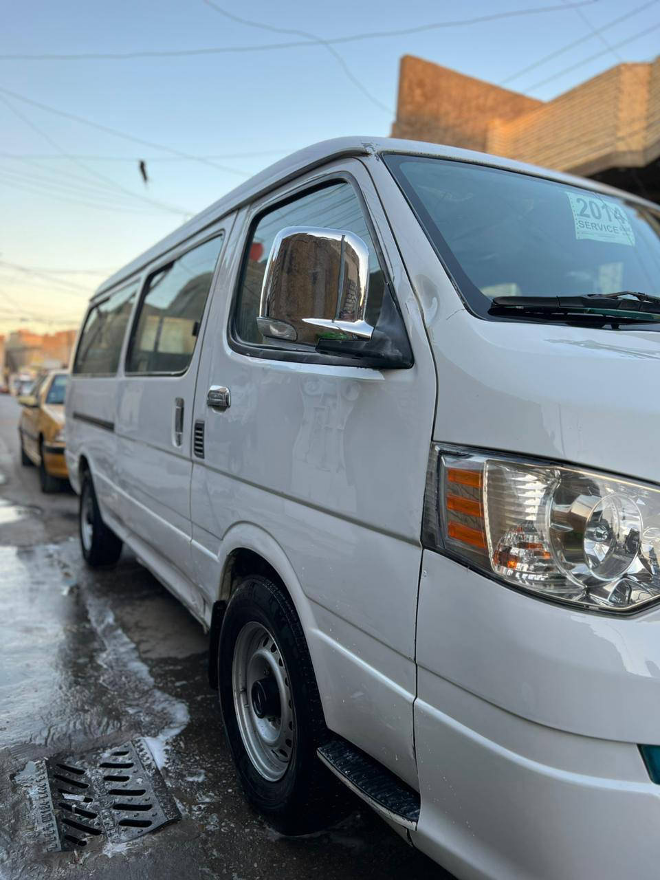 سلام عليكم جنبي 14 كير مكينه مكفولات صدر امامي خلفي جديد سنويه 27 بيها بكانات صبغ  عنوان بغداد الرقم ***********
