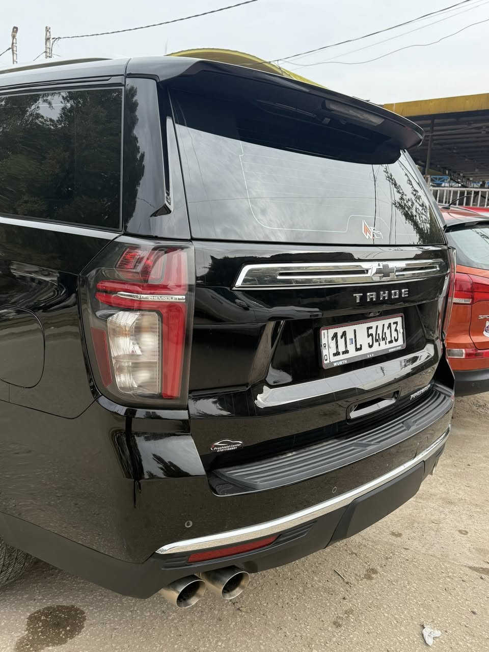 السلام عليكم تاهو للبيع 2024 ماشيه 19 الف 
بيها شخط مصلح كارت وبيها 3 رصعات خفيفه بغداد مغلفه 
رايدها السعر 610
الرقم ***********
