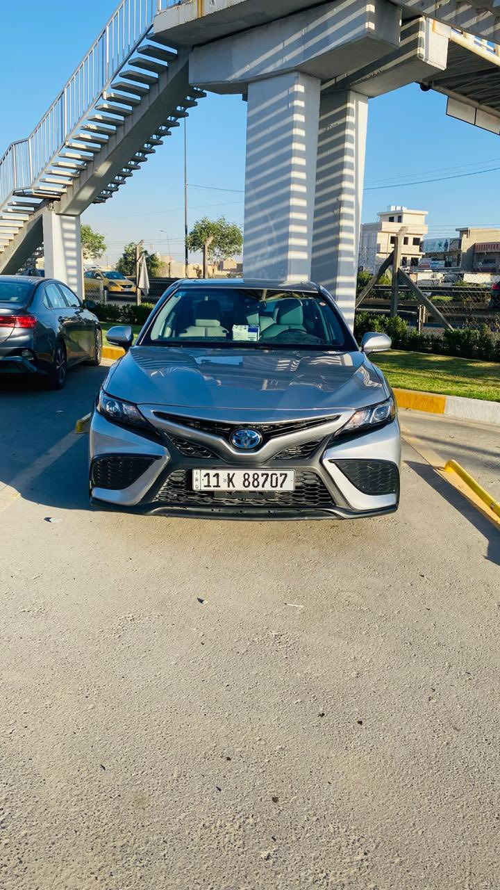 تيوتا كامري موديل (2024)SE بلاس
( المواصفات  )

لون السياره (سلفر)

شاشة كبيرة

نضام car play + AUTO ANDROIOD

نضام خرائط وانترنيت 

نضام ABS

كاميرا دوارة

اوتو هولد 

كشن كهرباء 

منافذ شحن 

شفتات استيرن 

اشاير بالمري الجانبيه 

كشنات جلد 

تحديد مسار

نضام مانع تصادم 

رادار امامي 

لايتات زنون عدسات عالي وناصي 

جي بي اس 

نضام نورمان ايكو وسبورت 

نضام مانع انزلاق   

محرك 2500 هايبرد  مكفول هو والكير

(ملاحظة) ضرر السياره تبديل  جنطه وبارد باب امامي 

السعر 210$ وبيها مجال للشراي يتصل ويدلل

*********** مكاني بغداد
