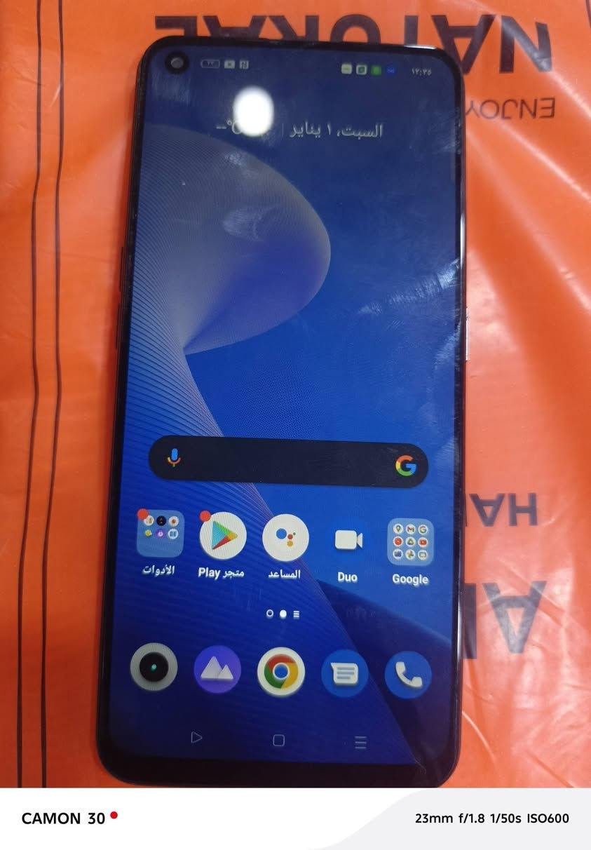 ريلميgt g5
256 ذاكره
90فريم بالببجي
السعر 100
***********

