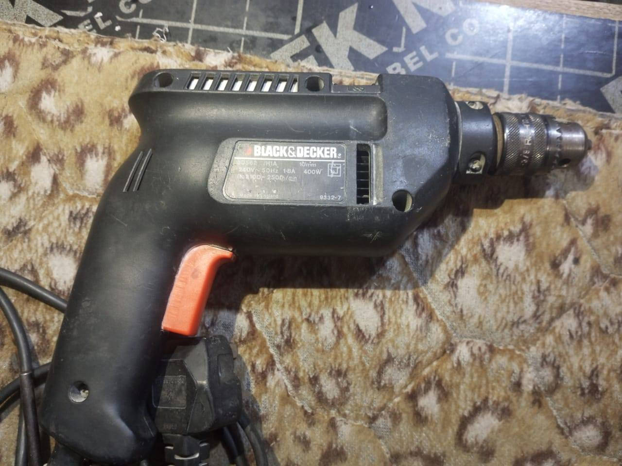 سلام عليكم دريل انكليزي باله شغال بي همر  45الف ***********بغداد
