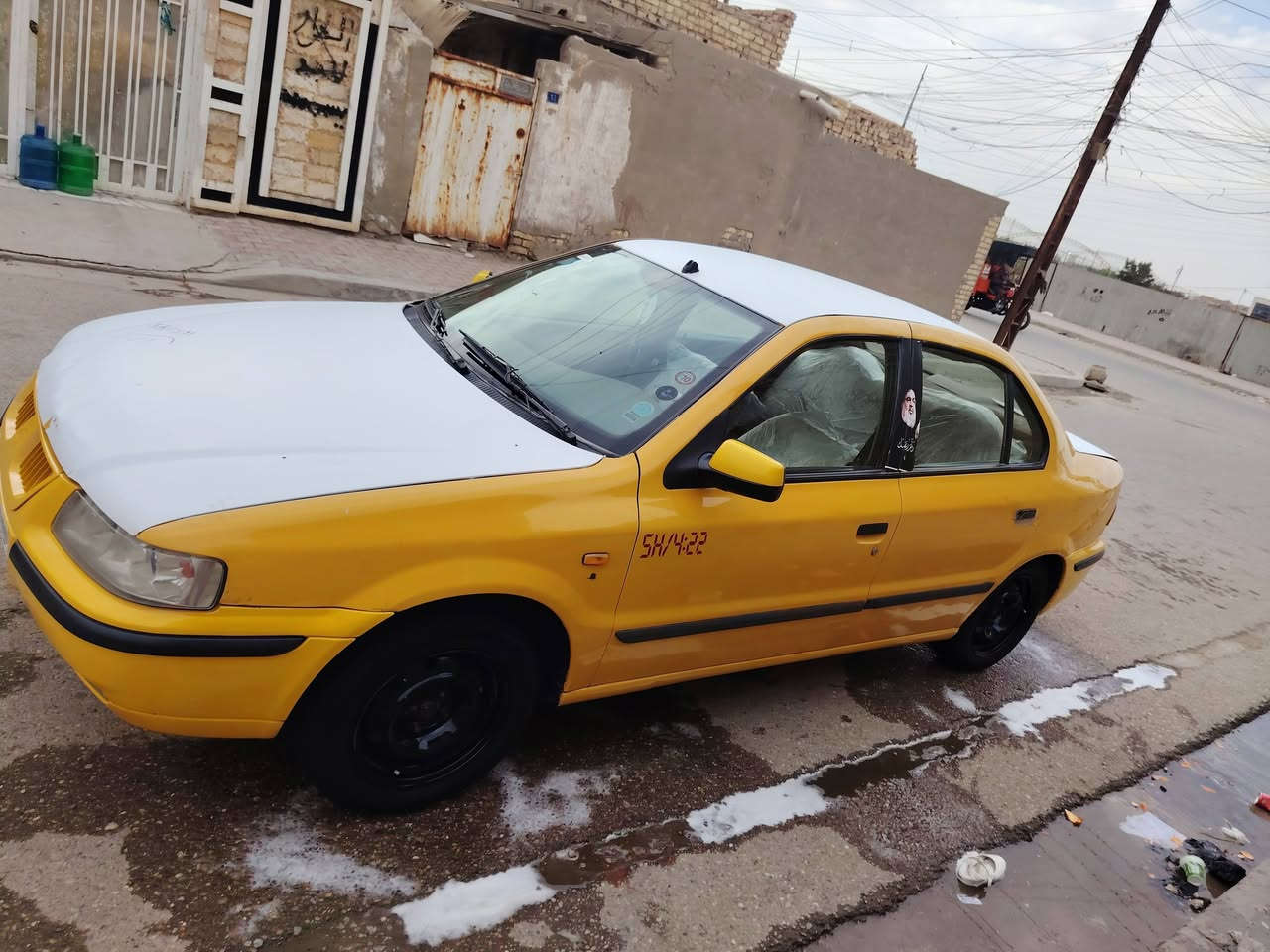 سلام عليكم سمن موديل 2012 سياره جاهزه خير من الله كير مكينه بجيس دوشمه بنواب حراري صدر امامي وخلفي مشط مصارله 3 من شديته سياره مكفوله من صبغ وضربه كفاله عامه وباسمي وراعيهه شرعي تبريد ثلج مابيه اي نقص جاهزا لاخر حبايه بس بنيد بس خياس قليل كلش سعره 45 وبيه مجال قليل مكاني بغداد شراي يتصل ***********
