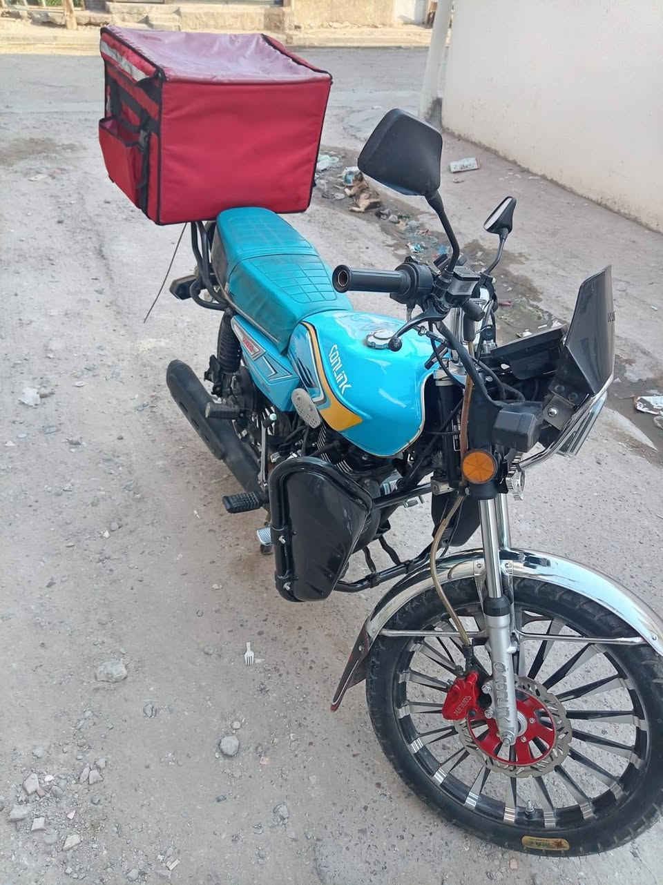 سلام عليكم دراجه سونلك موديل 24 ما بيها نقوصات محرك 200cc السعر 650 وبيها مجال قليل عنواني بغداد الجديدة ***********
