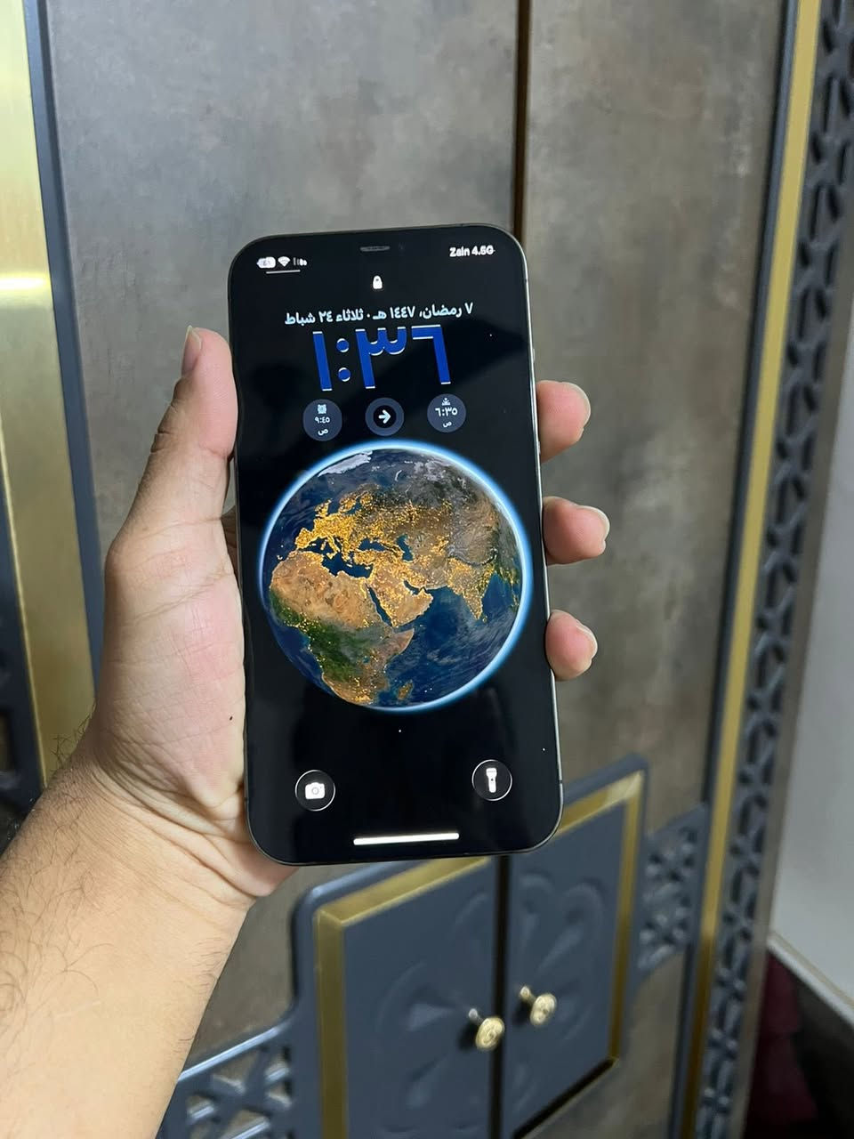 ايفون ١٢ برو ماكس
ذاكرة ٢٥٦ 

بطارية ٨٧ 

جهاز نظيف مامفتوح 

سعرة ٤٧٥ 

مكاني نجف 

يرهم مراوس ب ١١

***********
