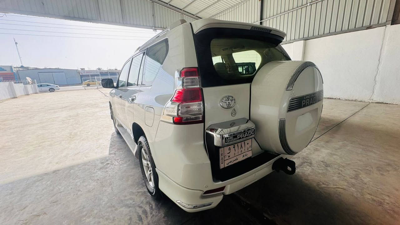 السلام عليكم برادوTXL 2014 مكفوله جديدة
مكينة4 سلندر 2700 مكفولة
بخاخ لايت
غرفة جلد 7راكب
كشنات كهرباء 
فور ويل
شاشة كامرة
حساس دعامية
بصمة تشغيل عن بعد
لايت متحرك
منظومة زنون عالي ناصي
تخم تاير جديد صدر جديد 
سيارة جديدة جدآ وجاهزه من كل النواحي
واسط قضاء الزبيدية 
***********
***********
