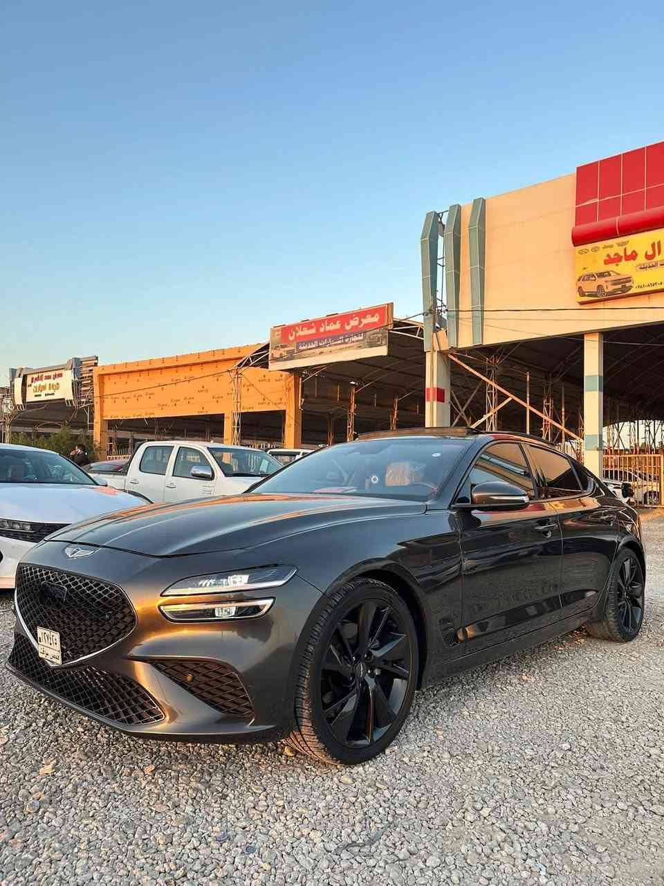يالله
للبيع او مراوس  2023 GENESIS G70 
مرقم بغداد بسمي . 

حادث بنيد مبدل فقط.  صور الحادث  بالمنشور.  

السعر:215

الاستفسار :الاتصال او وتساب ***********
محرك 4 سلندر 

المواصفات السياره ب تجي  فول مواصفات 

1- بانوراما 3 طقات

2- كشنات كهرباء السائق والراكب

3- رادار أمامي جانبي خلفي ٢٦٠ درجه 

4- شفتات بالستيرن

5- بريك تلقائي + تحذيرات صوتيه

6- تدفئة مرايا جانبية

7- كشنات أمامية تدفئة + تبريد و
9- دبل جام بلادي

10- حساسات خلفية + أمامية

11- فتح الصندوق تلقائي عند الاقتراب من السيارة

12- مري جانبية قلاب عند الرجوع للخلف + نقاط عمياء

13- هاند بريك بصمه + اوتو هولد

14- خاصية الصعود المريح للكشن + خزن ميموري للكشن

15- نظام صوت ليكسيكون 17 سماعة

16- علامة جينيسيس ضوئية عند الاقتراب 

17- أنظمة قيادة نورمل وايكو وسبورت و سبورت بلس

18- ستيرن كهرباء

19- كير 8 نمر 

ملاحظة السياره احلى من الصور  

السيارة ماشية 24 ألف  نظيفة جداً ومعتني بيها كلش 

السياره جاهزه كير وتبريد وحداديه وتخم تايرات
