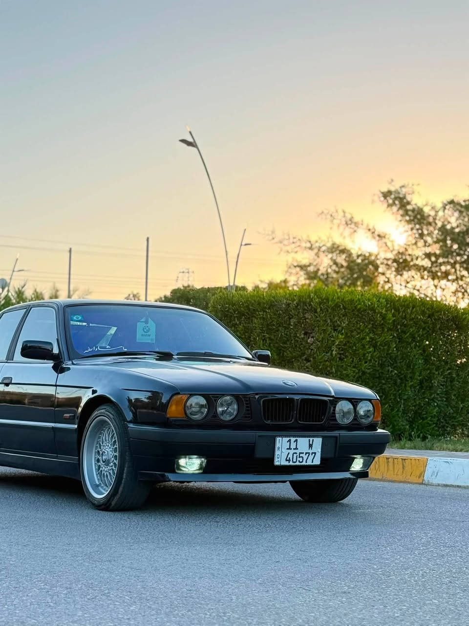 سلام عليكم بي ام525اصل موديل1991رقم بغداد انكليزي سنويه 31محرك مسكر  فانوس كير وتماتيك بجم عريض فتحه سقف تبريد شغل شرط السياره فقط صبغ جماليه بدون ضربه او خياس صدر جديد غرفتها جديده كهربائيات بلادي كشنات جلد بلادي 
السعر64يرهم مراوس ***********
