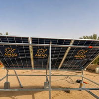 ☀️ شغل ميداني… مو مجرد حچي  من أول قاعدة حديد لآخر لوح شمسي ⚡  فريق AM...