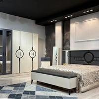 غرفة نوم تركية جديدة   📦 تتكون من 10 قطع بعدها مامفتوحة بالكارتون 💰 ال...