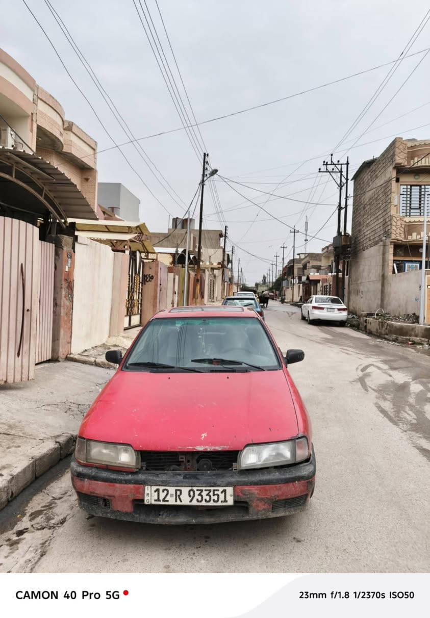 السلام عليكم نيسان بريميرا لبيع موديل 1992 سيارة كدام العين ناقصها بس دبلات طخم جديد خلفي امامي تايرات فوق النص باتري جديد محرك 20 قطارة مال بانزين كير ومحرك شرط.جامات كهرب تنتئ كهرب رقم نينوئ دولي جديد سيارة صاحبها يحول شرط التحويل السعر 33 وبيها مجال قليل وترهم مراوس بتكسي المراسلة عل خاص او الاتصال عل الرقم ***********
‏مكاني موصل
