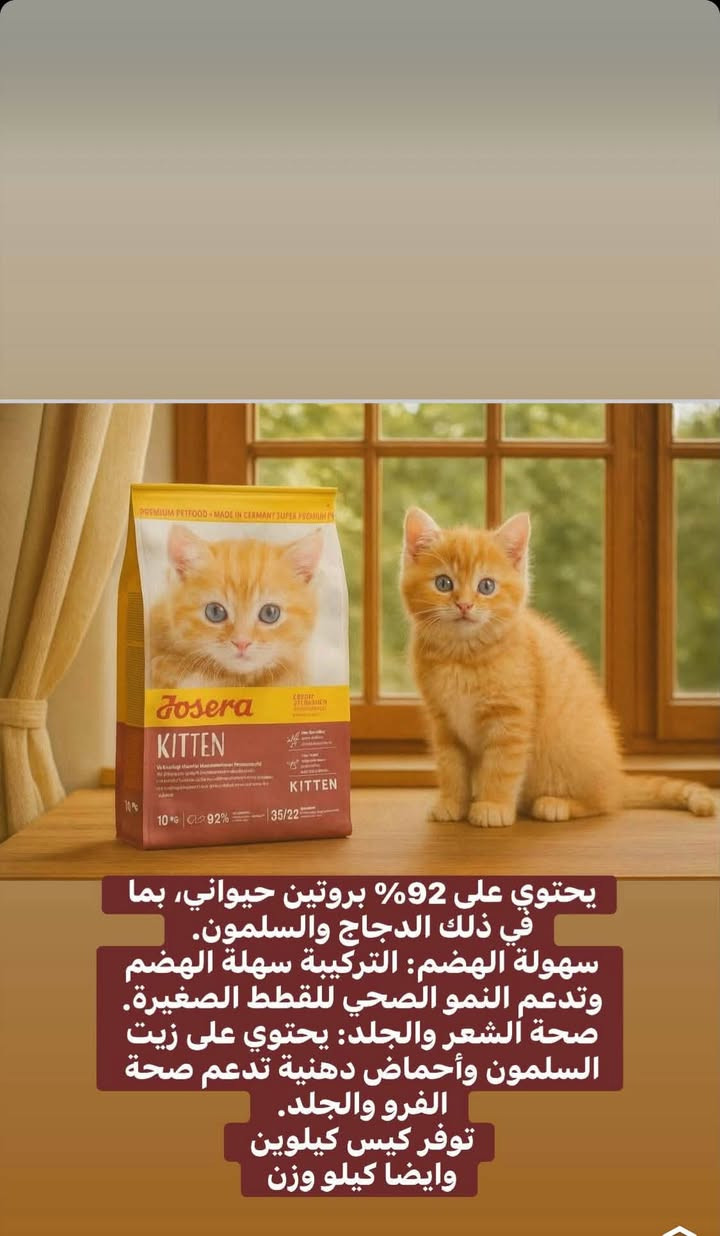 رجع توفر من جديد 🌟🌟🙏🙏🥰
دراي فود من شركة جوسيرا الالمانيه 🇩🇪🇩🇪🇩🇪🇩🇪🇩🇪🇩🇪🇩🇪🇩🇪
ماعليكم فقط تراسلوني دايكرت للحجز 
او واتساب ***********
او تنورون عيادتنة 🫡🫡🫡🫡
وكل الهلا
