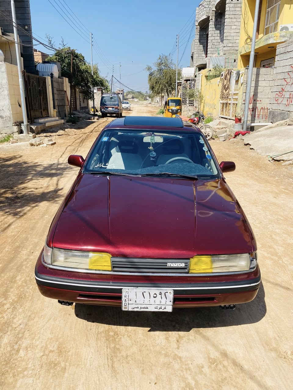 مازدا 626 1989    مكينه 12 بخ لا صرف ولا تبخير         كير مكينه خير من الله .. مصبوغه جمالية 4 جام كهربائي شغال  لايت زنون كهربائيات كلها شغاله سنويه 2028 حداديه 85‎%‎  تدفئه شغال ترايك وين ما يعجبك 
سعر 33 بيها مجال شيء بسيط  ديالى بعقوبه ***********
