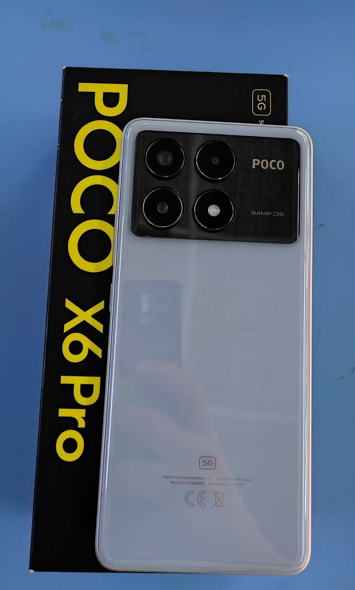 بوكو x6 برو 5G
ذاكره 512
عشوائيه 12 +6
شاشه اموليد 120 فريم
ببجي120 فريم
صوت ستريو دبل سبيكر
شحن 67 واط سريع
الجهاز نظيف كلش ملحقات كامله مع لاصق وحافظه
السعر 300


**إذا كنت صاحب هذا الإعلان وتريد حذفه لأي سبب، رجاءا أرسل رسالة إلى الدعم الفني**
