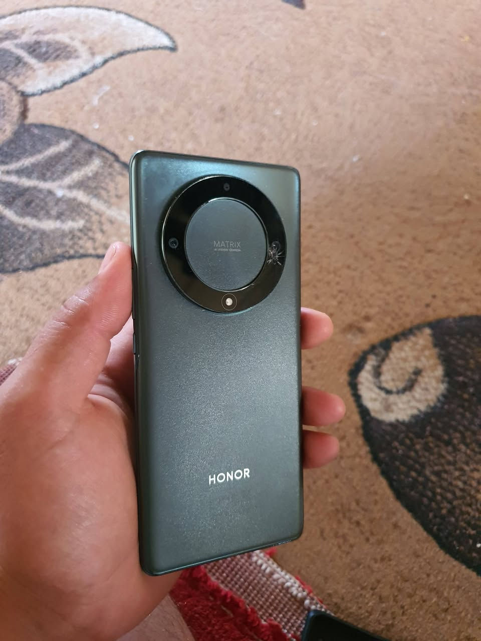 للبيع honor x9a 5G
الذاكره 256. الداخليه  12
الجهاز بلادي ما مفتوح 
بيه هاي ضربه بل اطار الكامره مو مأثر بل تصوير 

وياه شاحنه فقط

سعره 200  بي مجال بسيط 
يرهم مراوس


**إذا كنت صاحب هذا الإعلان وتريد حذفه لأي سبب، رجاءا أرسل رسالة إلى الدعم الفني**
