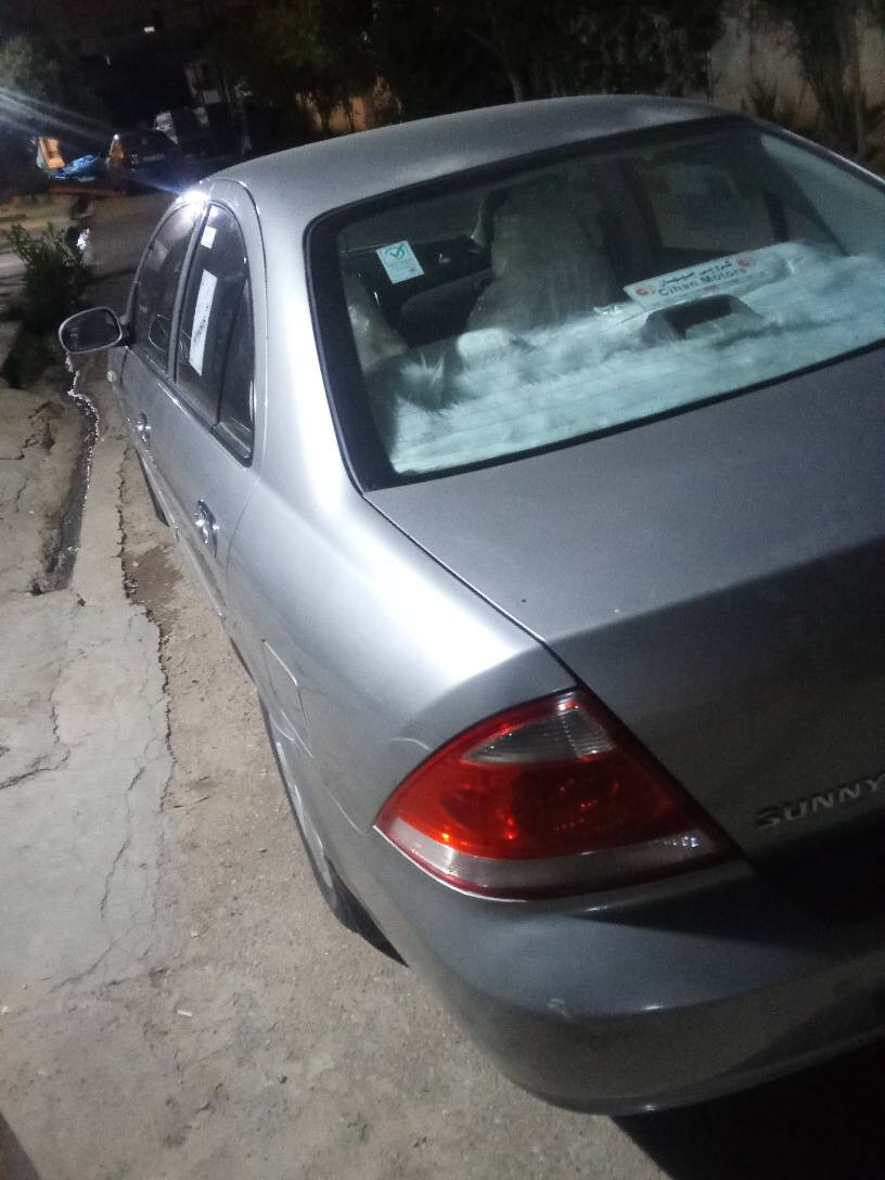 نيسان صني موديل 2009 رقم دولي اربيل سنويه 29تبديل بونيد فقط الجاملغ بي رش تصفيه لون بدون دواخل محرك جديد تخم تاير جديد مكان السياره كركوك استفسار *********** كركوك, العراق
