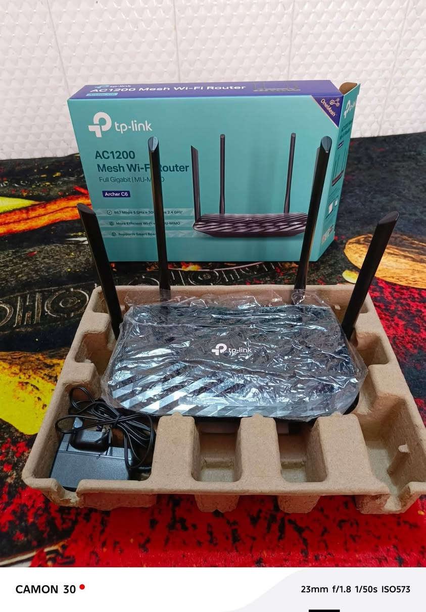 راوتر تبلينك C6
مع واير نانو 20 متر
السعر 50


**إذا كنت صاحب هذا الإعلان وتريد حذفه لأي سبب، رجاءا أرسل رسالة إلى الدعم الفني**