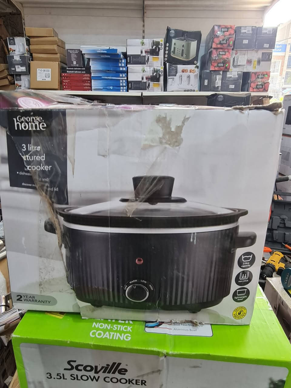 توفرت كدوره كهربائيه اوربيه باله جديد غير مستخدم
حجم.. 1.8 لتر بسعر 30 الف
حجم 3.5 لتر بسعر 38 الف 
حجم 6 لتر بسعر 48 الف

الكميه محدوده. 
العنوان ــــــــــــــــــــــــــــــ
 سوق الدولعي الشارع الثاني عاليمين  اول متطب تلگه لحوم الطيبات تفوت تلگه ستار ابو المخضر  اول متعبره مقابل السيد ابو الكهربائات 
مطعم حبايبنا سابقا.. 
الدوام من ساعه 2 مساءا الى ساعه 6 مساءا
ومن ساعه 8 ليلا الى ساعه 10 ليلا 
موقعنا مثبت على برنامج ويزه بأسم
البيت الاوربي في سوق الدولعي
سوينه كروب واتساب اللي يحب يدخل بي ويتابع النشر 
https://chat.whatsapp.com/HRM3RqlTN85HpAZbyB0sCp?mode=hq1tcla


**إذا كنت صاحب هذا الإعلان وتريد حذفه لأي سبب، رجاءا أرسل رسالة إلى الدعم الفني**