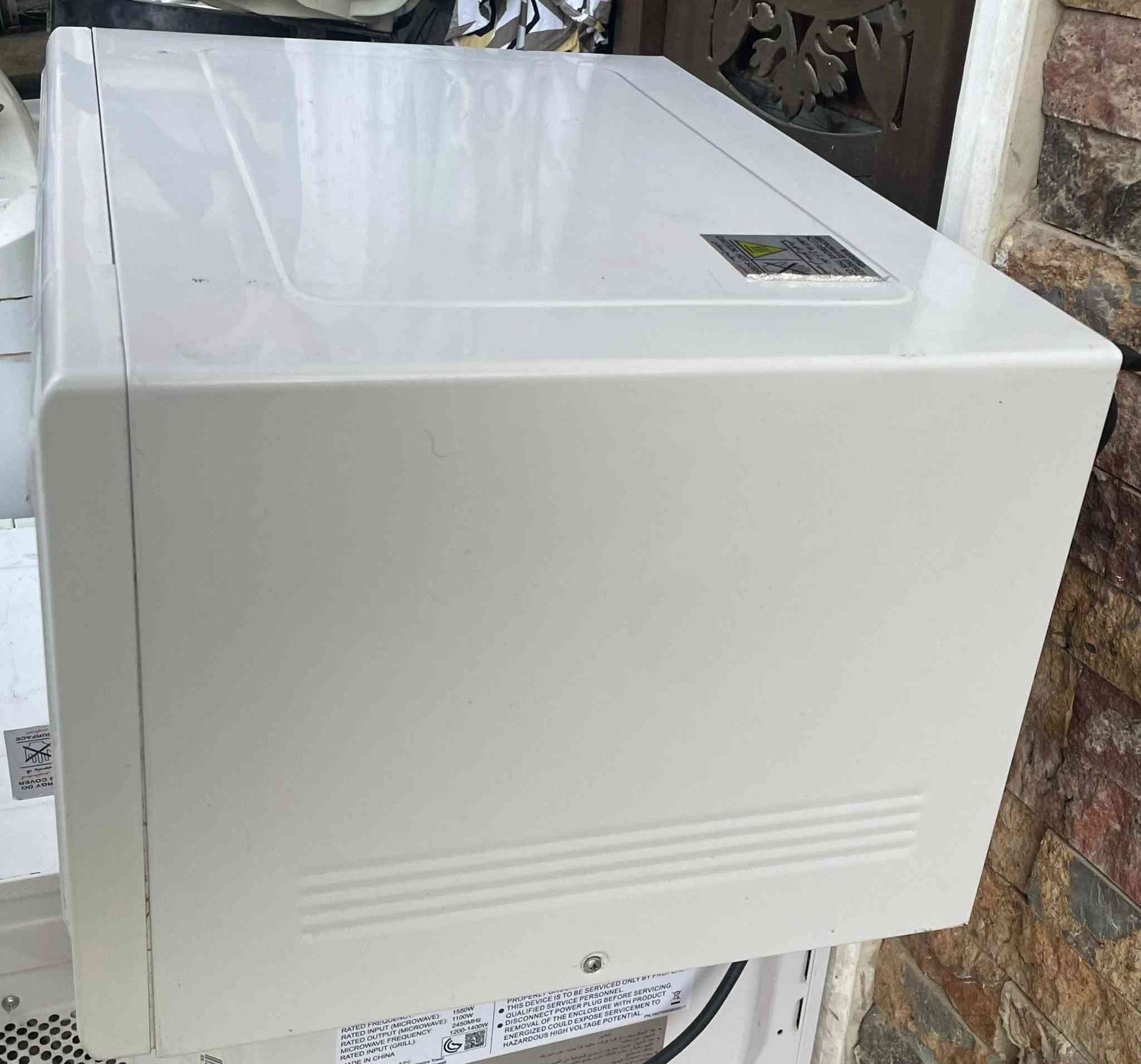 مايكرو اوفن 
كهربائي 
شركة ونسا 
للبيع مستخدم نظيف جدا استخدام جدا خفيف 
بي اكثر من ايتمام 
سعره 90 مع التوصيل بي مجال بسيط


**إذا كنت صاحب هذا الإعلان وتريد حذفه لأي سبب، رجاءا أرسل رسالة إلى الدعم الفني**