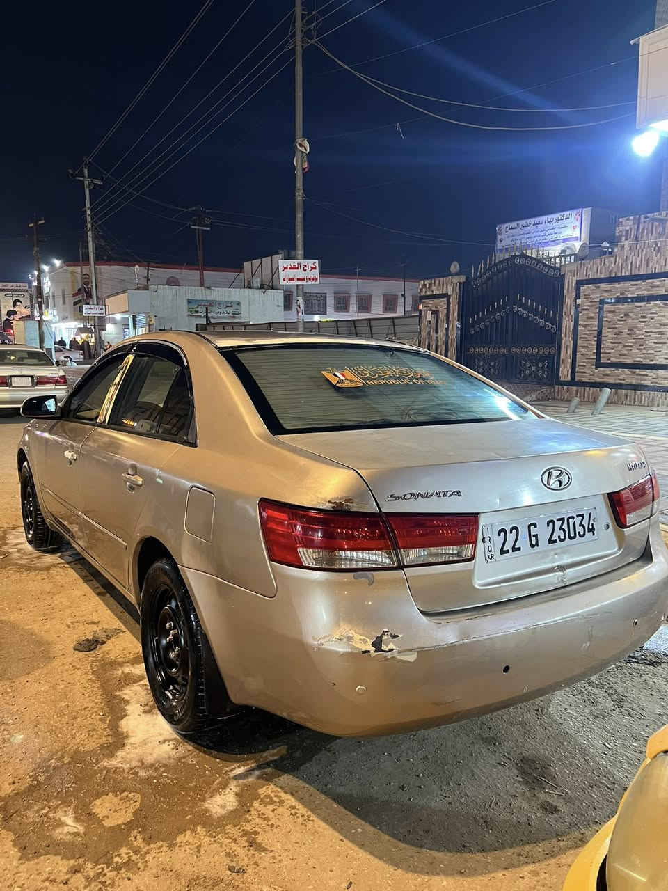 سوناتا موديل ٢٠٠٨ متوم اربيل نكليزي 
مكينه ٢٠٠٠ دوش جاهزه سياره 
مكاني شطره سعر ٣٨ 
***********
