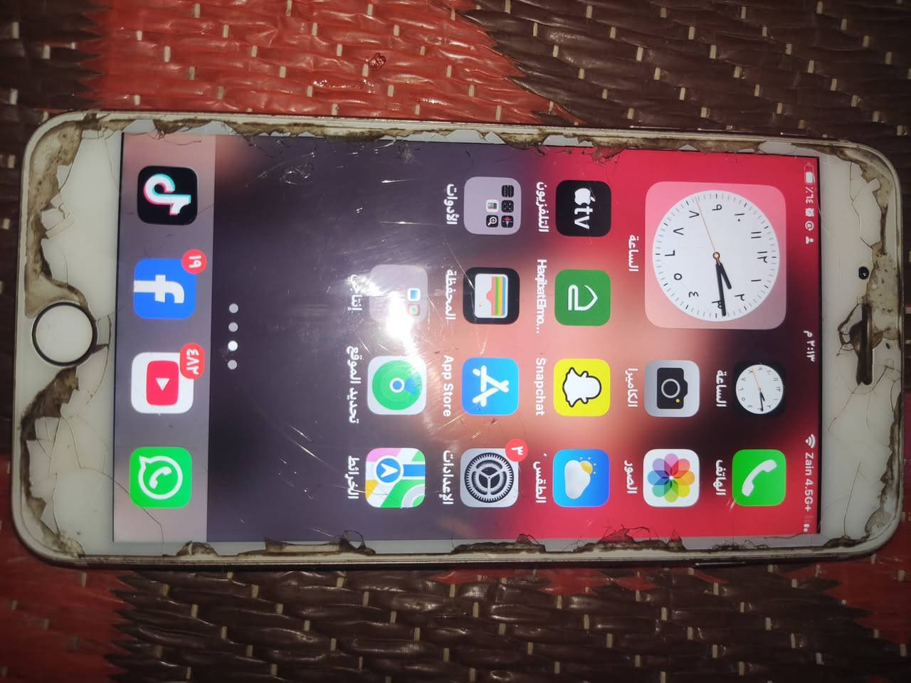 ايفون 8بلص
ذاكره 256

كلشي ما بيه  عوزه بس الزكه 

مرواس مراوس  اكس ماكس


**إذا كنت صاحب هذا الإعلان وتريد حذفه لأي سبب، رجاءا أرسل رسالة إلى الدعم الفني**