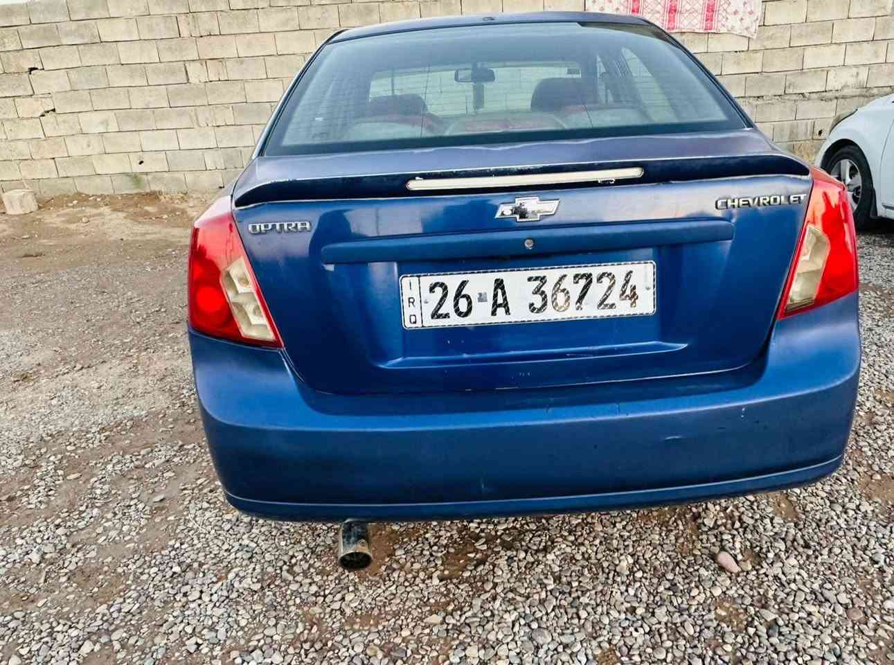 السلام عليكم
اوبترا 2004 
رقم صلاح الدين دولي
شرط التحويل
كير محرك تبريد شرط
ضررها قطعتين  بدون دواخل
سعر 50 وبيها مجال بسيط
***********
