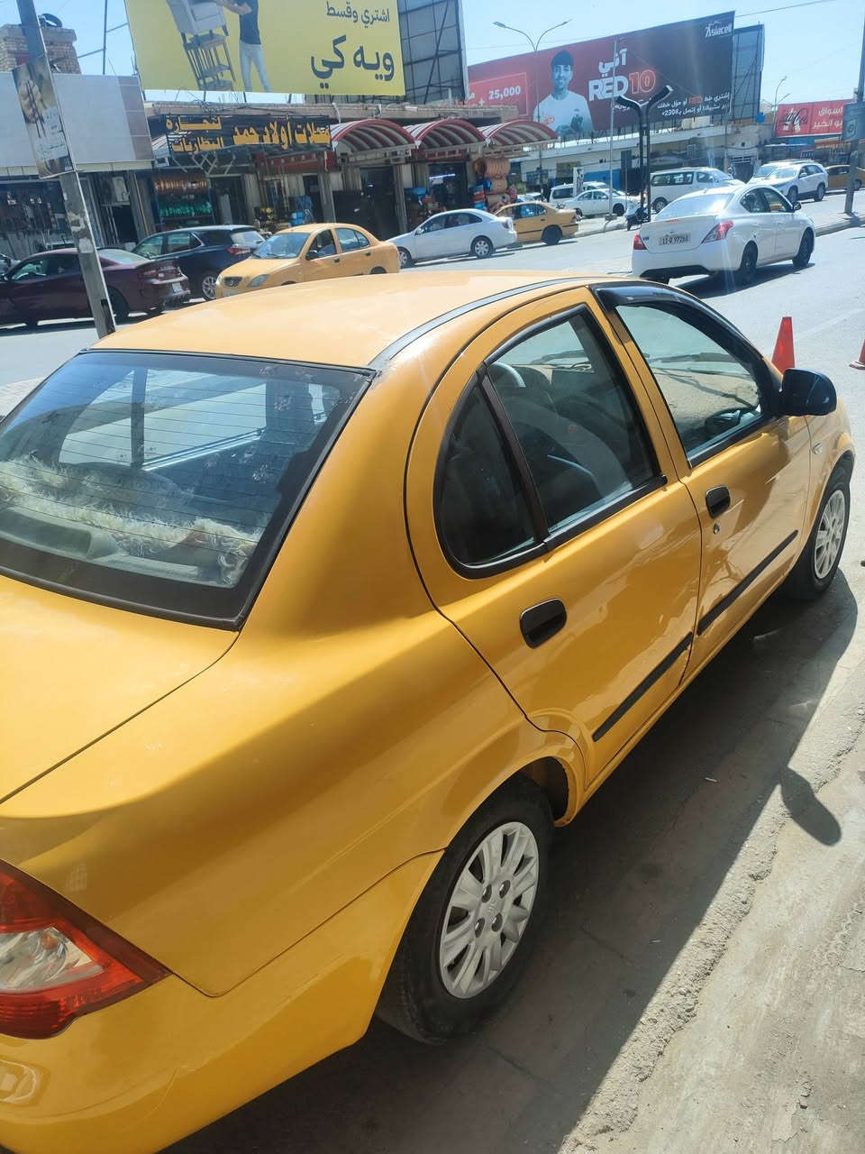 السلام عليكم طيبه موديل 17 للبيع
مكينه كير تبريد كله جديد سياره حلوه وجاهزه كهربائيات كلها جديده غرفتها مدوشمه مازدات بلوجكترات جدد وشاشه  بغداد مشروع وطني مصفره هيئه وغرامات السعر 42 شراي اتصل ع الرقم وتدلل ه‍  *********** العنوان كوت مركز تحويل ثاني يوم
