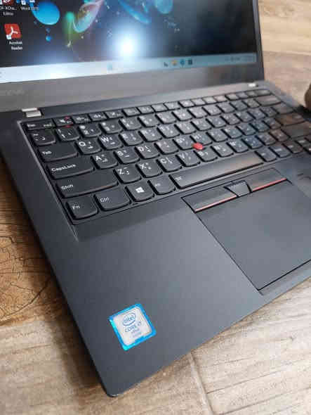 💥موديل مميز جدا لمس سوبر سلم خفيف الوزن مناسب للدراسة والبرامج المكتبية والطباعة والتصفح 💥
💢LENOVO T460s Ci7 جيل سادس 💢
 السعر( ٢٤٥ الف_عراقي) للتواصل***********
العنوان بغداد شارع الصناعة مجمع الرياش مكتب اليسر 
……………………
✓ المعالج Core i7 جيل السادس 
✓ ذاكرة (الرام) 8GB قابل للتطوير 
✓ التخزين( الهارد)256GB قابل للتطوير 
✓كارت شاشة متصل إنتل 4GB داخلي 
✓ مقاس شاشة 14" انج لمس
✓ منفذ HDMI &USB 
✓ كيبورد  عربي انكليزي ضوئي 
…………………………………
