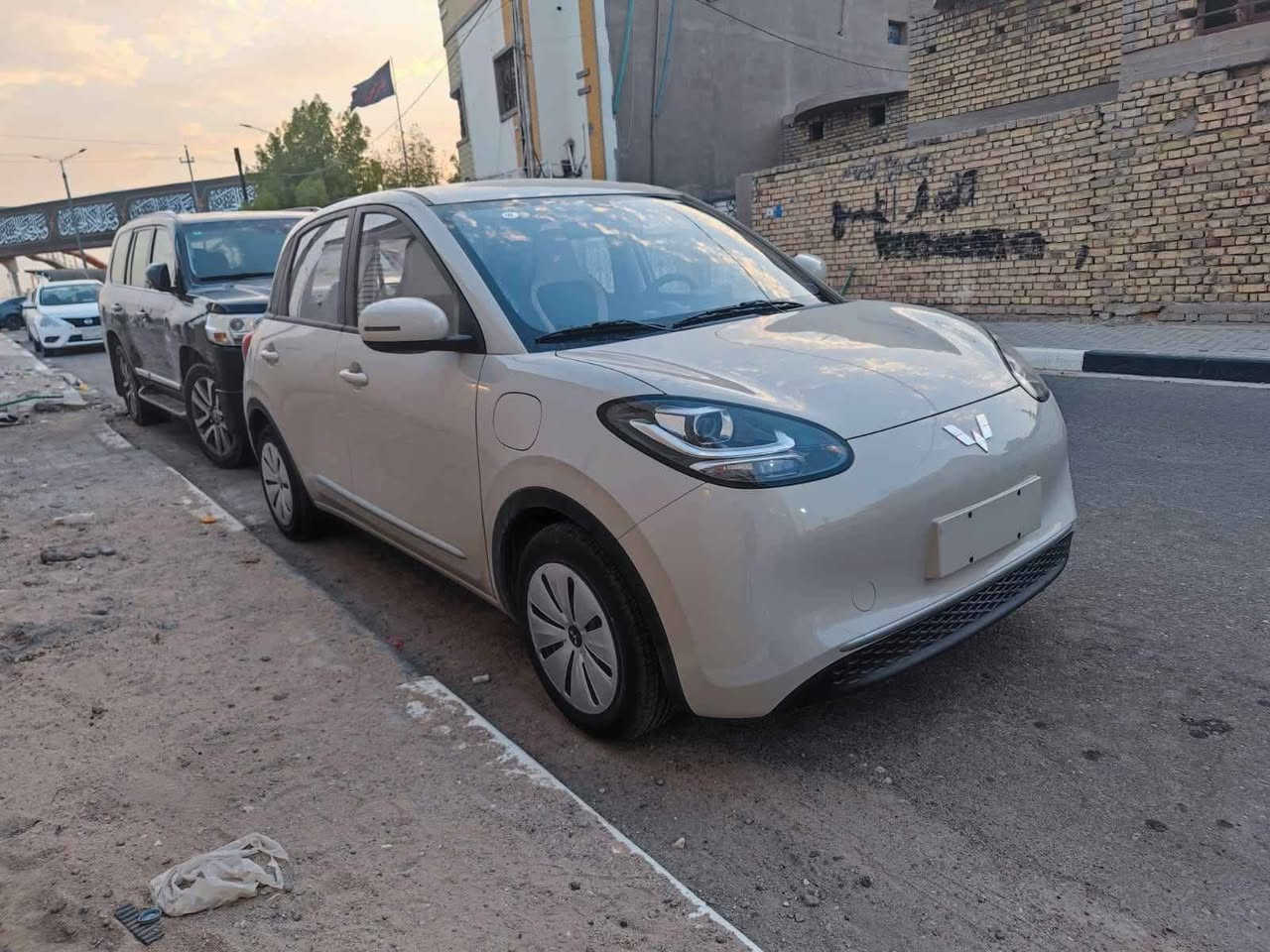 Wuling bingo  بينگو 2024 
كهربائية بالكامل 
مدى الشحنة الوحدة 203 كم
دخول زيرو يعني مكفولة وارد صيني 
السعر 95 ورقة و بي مجال
ماشية 33 الف كم و قابل للزيادة 
تبريد تدفئة كامرة خلفية حساسات خلفية شاشة عرض امام السايق حساس اطارات 
للتواصل واتس اب او اتصال *********** بغداد, العراق
