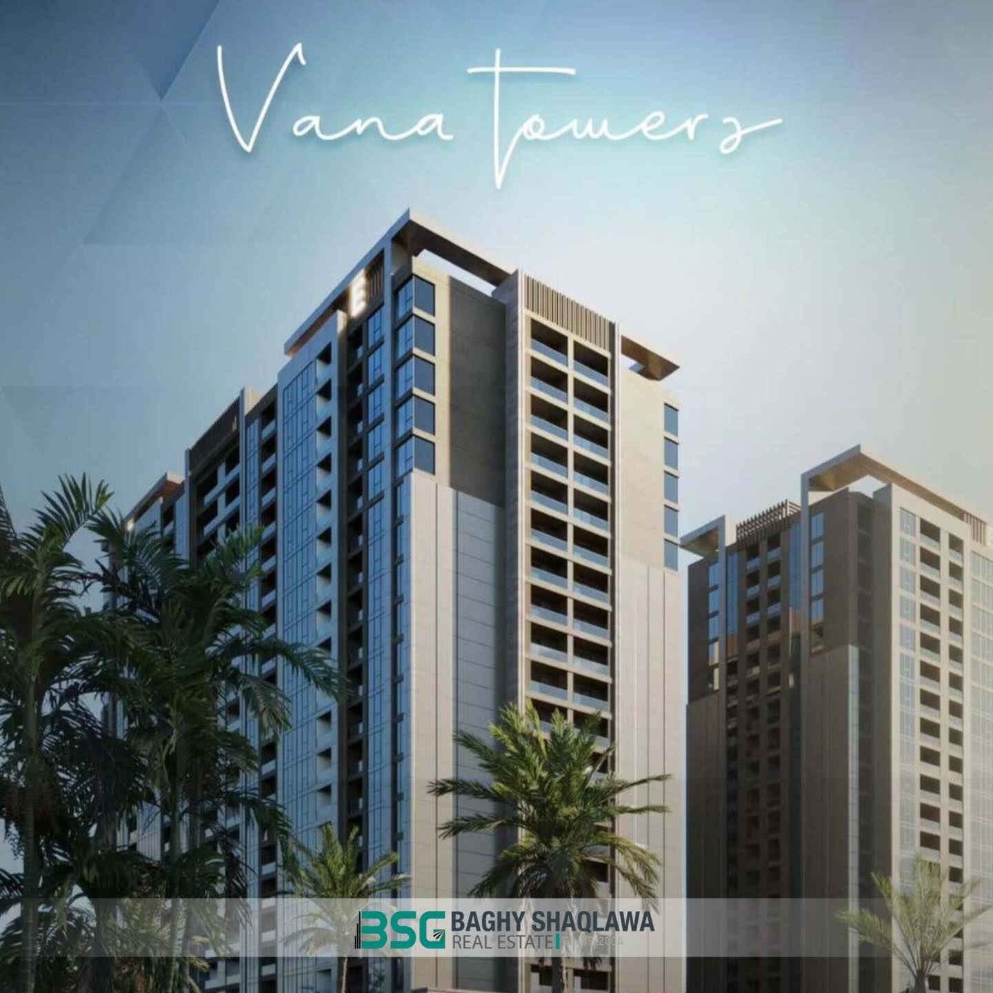 ڤــانە تــاوەرز - Vana Towers
پڕۆژەی ڤانە تاوەرز لە زۆنی زێرینی شاری هەولێر پێک دێت لە 6 باڵەخانەی18 نهۆمی ،2 نهۆمی پارکینگە و 1 بازرگانییە و 15 نهۆمی نیشتەجێبوونە
کە 3 جۆر یەکەی نیشتەجێبوونی جیاواز دەخاتە روو.
✅️ڕووبەرەکانی:
 🔷️یەك ژووری (1+1 ) 
🔷️دوو ژووری (1+2 ) 
🔷️سێ ژووری(  1+3)
 سەر شەقامی 120 مەتری.

-———————————————————
 ڤانە تاورز في موقع الذهبي في اربيل تتکون من 6 مباني مكونة من 18 طابقًا، حيث يتكون الطابقان السفليان من مواقف للسيارات و  الطابق تجاري  15 طابقًا سكنيًا، وتوفر 3 أنواع مختلفة من الوحدات.
✅️المساحات:
 
🔷️غرفة وصالة (1+1) 
🔷️غرفتین وصالة (1+2) 
🔷️ثلاث غرف وصالة( 1+3)
بۆ زانیاری زیاتر : - للمزيد من المعلومات :
 محمد عبدالله : ***********
 ژیار زرار : ***********
#bsg_avenue_branch
