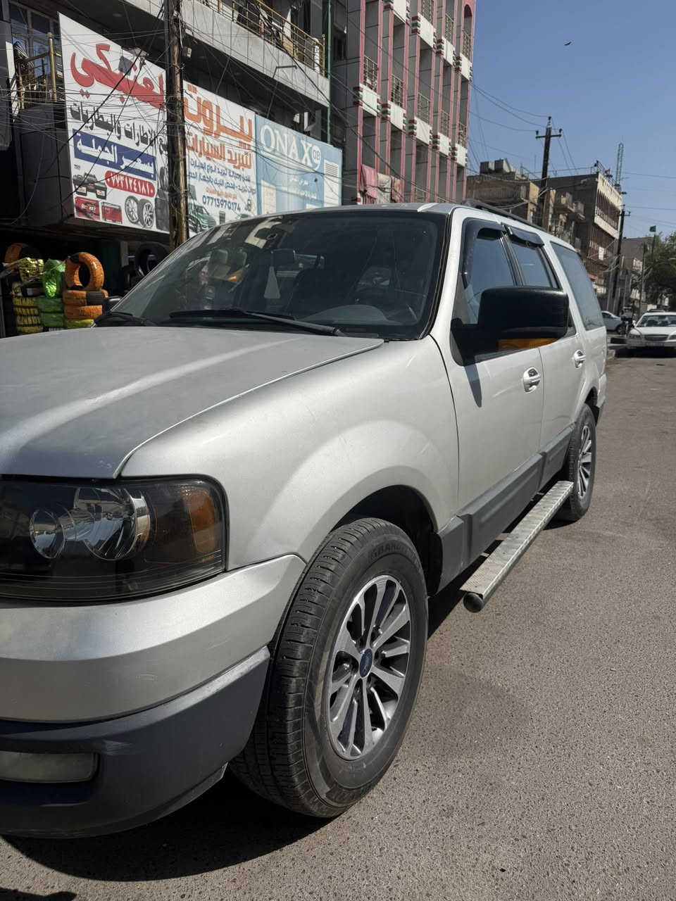 فورد اكسبديشن موديل 2004
بيها صبغ احزام بسبب الجراد
مكينه 8 سلندر خير من الله 
حداديه خير من الله 
تبريد خير من الله
كهربائيات جاهزه وكامله 
تايرات تخم 
رقم بغداد ثاني يوم تحويل 
7 راكب 
٣ قطع تبريد
سياره جاهزه وحلوه 
عارضها 
65 ورقه وبيها مجال
لاستفسار 
***********
