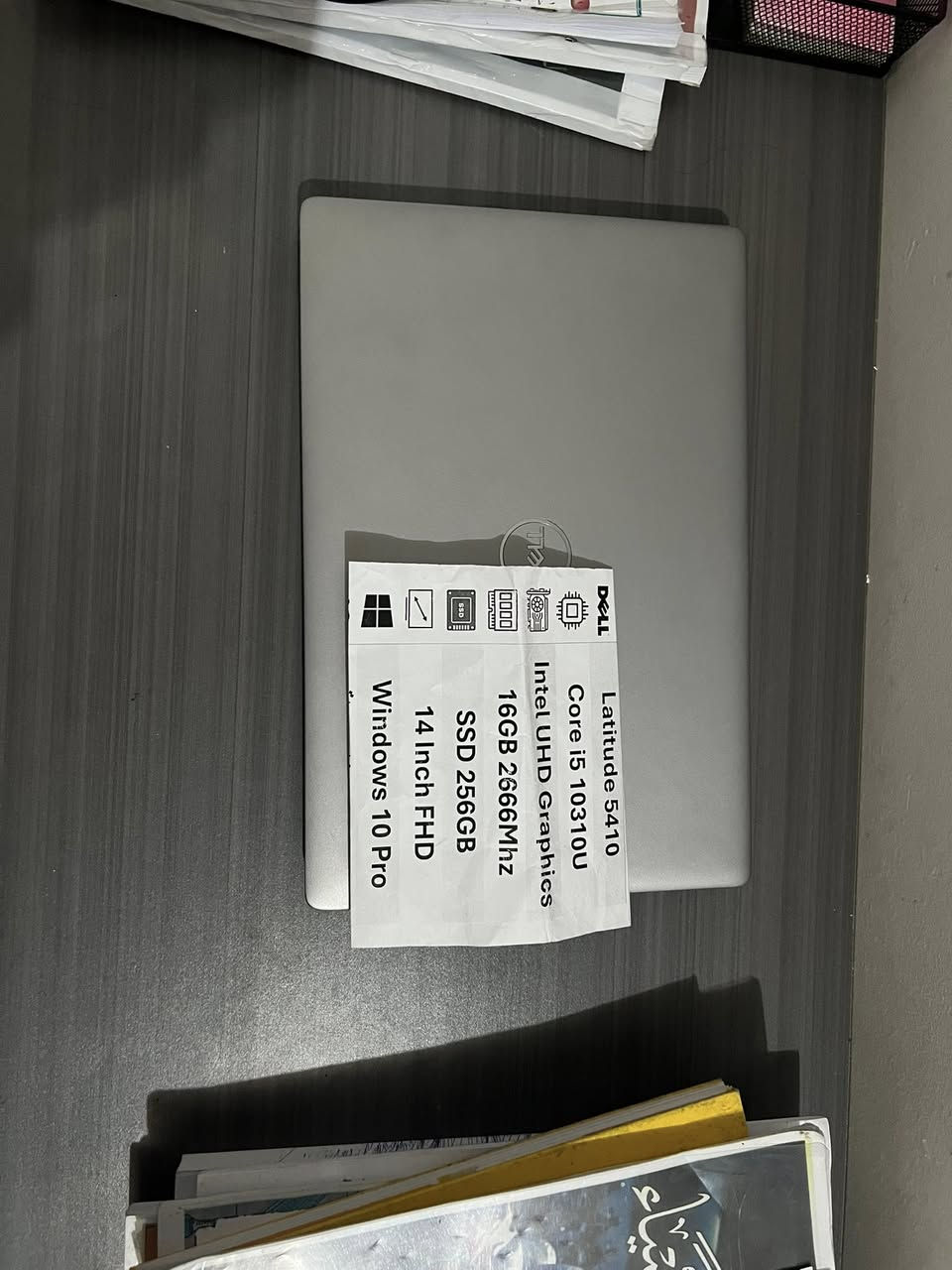 سلام عليكم لابتوب للبيع استخدام دراسة فقط جهاز جدا نضيف موصفات بالصوره مذكوره سعر 270 الف وبيها مجال


**إذا كنت صاحب هذا الإعلان وتريد حذفه لأي سبب، رجاءا أرسل رسالة إلى الدعم الفني**