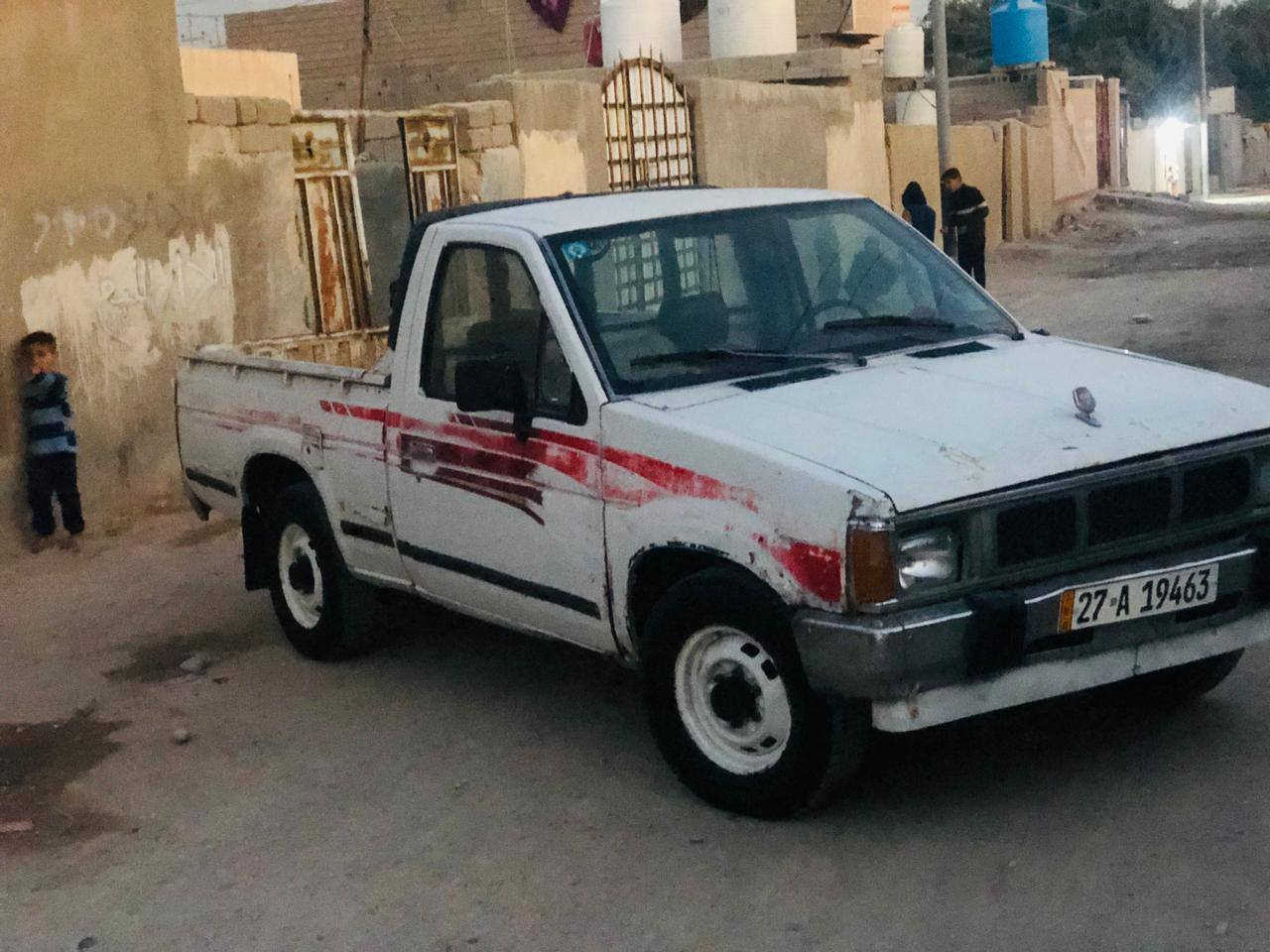 السلام عليكم نيسان تك موديل ١٩٩١ السياره جاهزه حداده كير ومكينه ونجي كير عادي السعر ٤٠ وبيها مجال للتواصل ***********
