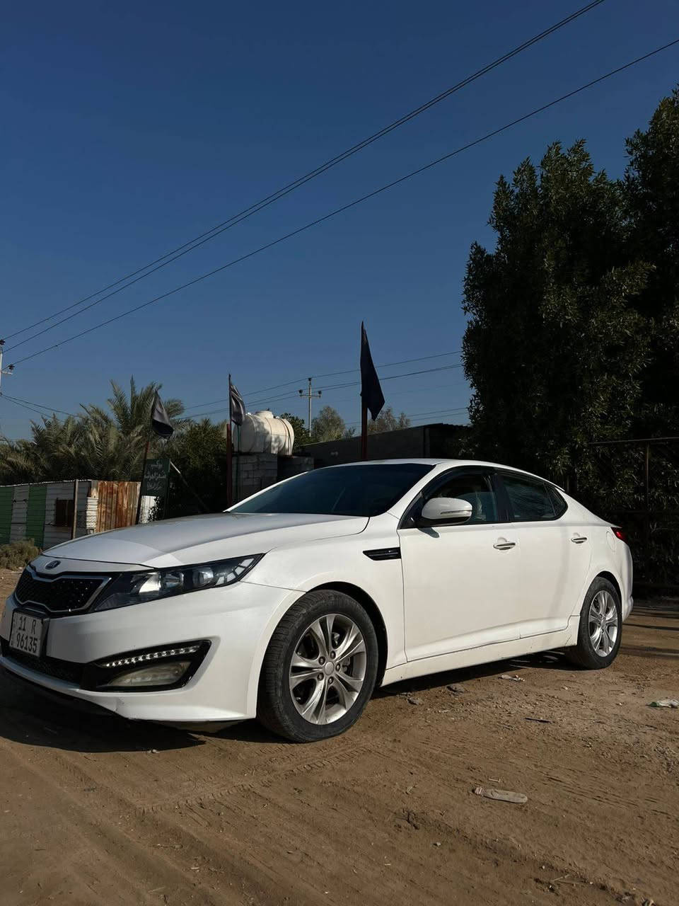 السلام عليكم اوبتيما موديل 2013امريكي بيها 3قطع صبغ بدون دواخل مكينه جديده كير  حداديه اماميه وخلفيه تبريد ثلج تخم تاير رقم بغداد دولي الجديد شرط التحويل مكاني دوانيه السعر 105
‏‪***********‬‏
