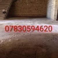 يوجد كادر لحدل والتربيع وقلع التراب وصب الارضيه وتزفيت وتسليط الأسطح و...