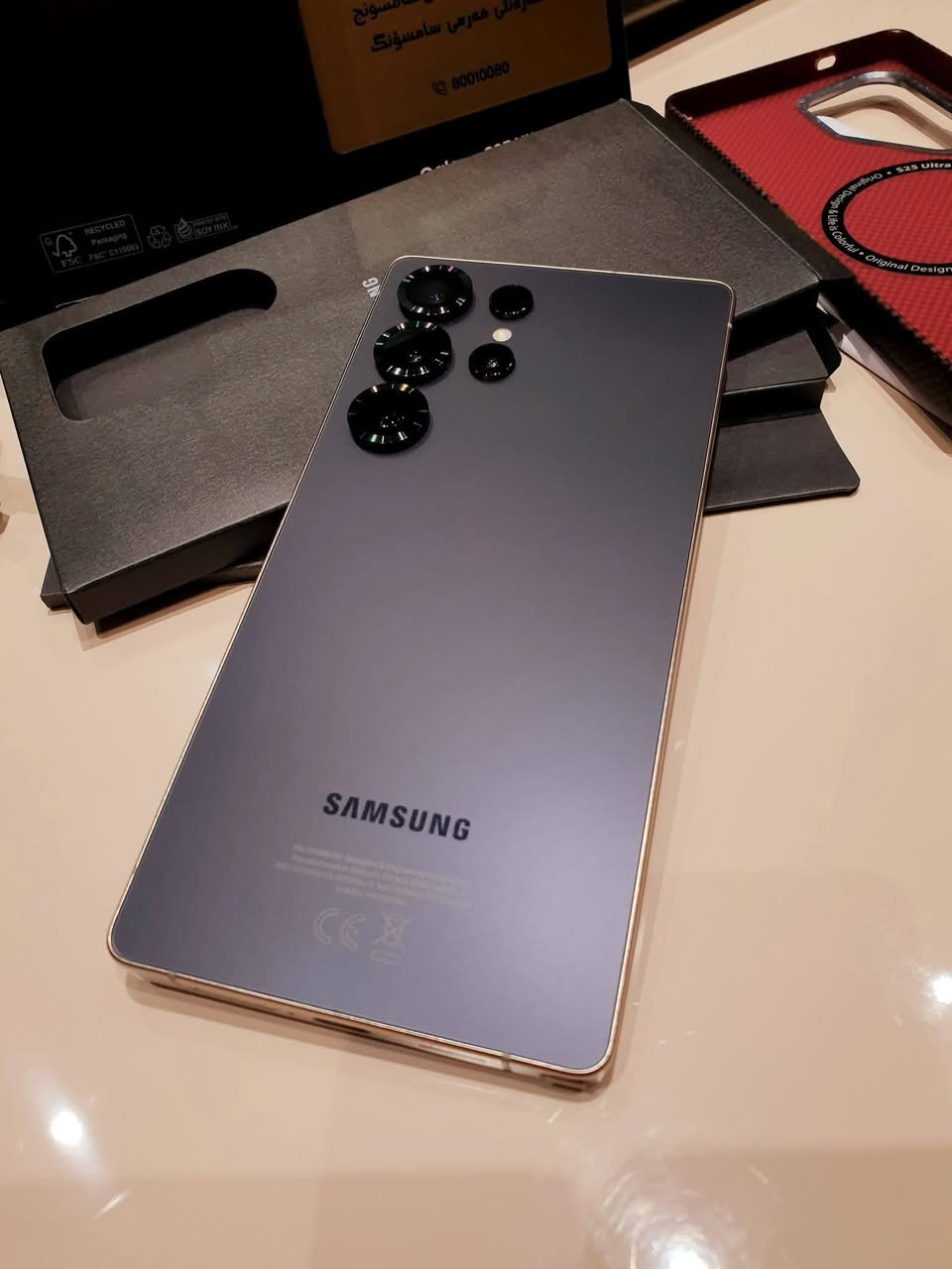 سامسونك S25 الترا ذاكرة 256 لون اسود تيتانيوم  شرق اوسط كامل ملحقات كارت شاشة موجود .. للبيع  فقط .. السعر مليون و200 الف الف مكاني نجف للإستفسار المراسلة خاص .


**إذا كنت صاحب هذا الإعلان وتريد حذفه لأي سبب، رجاءا أرسل رسالة إلى الدعم الفني**