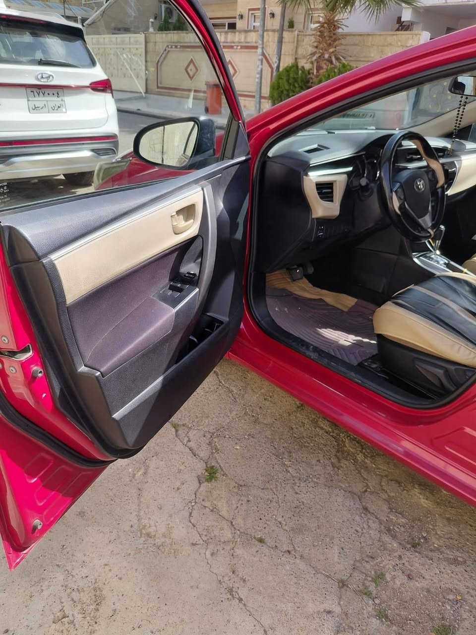 كورلا خليجي موديل 2016 
مكفول كفاله عامه محرك 16 اقتصادي 
طخه اصغيرة في جامرلغ الأمامي طرف السائق  وما مصلح
السيارة رقم اربيل باسمي تحويل ثاني يوم 
للاستفسار 
***********
