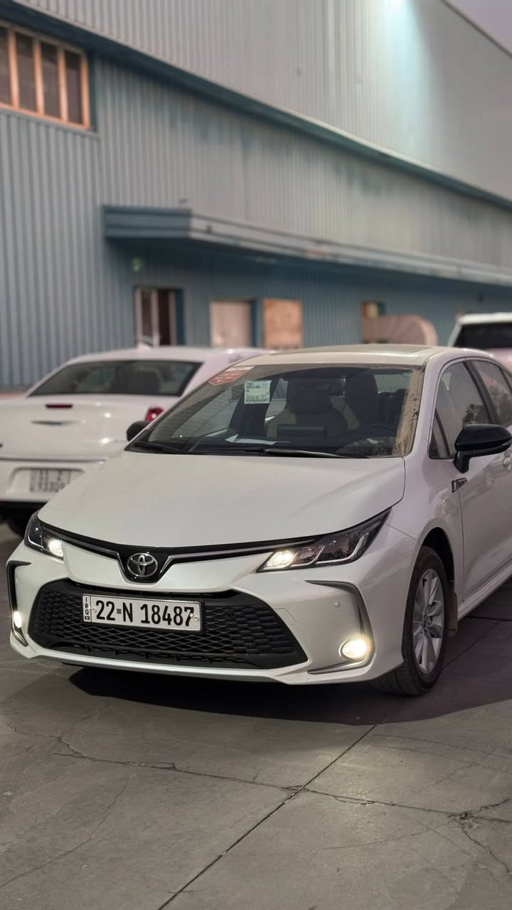 تويوتا كورولا 2025 ياباني أصلي – شركة ساز
المحرك: 1800 بنزين أصلي

الممشى: 4000 كم فقط

السيارة فول مواصفات،

مكفولة كفالة عامة، وكير ومكينة وحدادية وكهربائيات كلها بشرط.

السيارة جديدة جداً ونظافتها 100%.

المواصفات:

بصمتين

داخل لونين

شاشة ديجيتال

نظام صوت

LED أمامي وخلفي

نظام ترحيب

حساسات خلفية

مرايا كهرباء مع طي أوتوماتيكي

تحكم بالستيرن

منفذ 220

ثلاجة

تبريد مركزي

مانع انزلاق

سياقة ذاتية

مرآة عاكسة

حساسات أمامية

لايتات كهربائية

زينون عالي مع بروجيكتر LED

تبريد منفصل

شاشة نظام قيادة

ويل كب كروم

نيكل كامل بلادي

غراض الشركة (سبير + كتلوج) كلها موجودة.

مكاني ميسان/العماره
سعر210 بية مجال قليل

الأتصال 

***********
