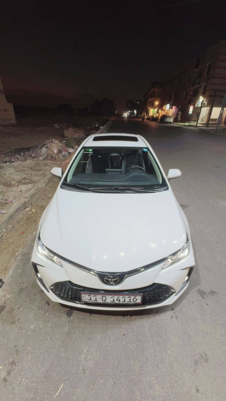 كورلا ٢٠٢٥ هايبرد شكل خليجي سيارة فول مواصفات على وضع الشركة بسمي تحويل مباشر  مكفول من الضربة والبارد والصبغ كفالة عامة السعر ١٦٣ وبيها مجال *********** عنوانها بغداد

