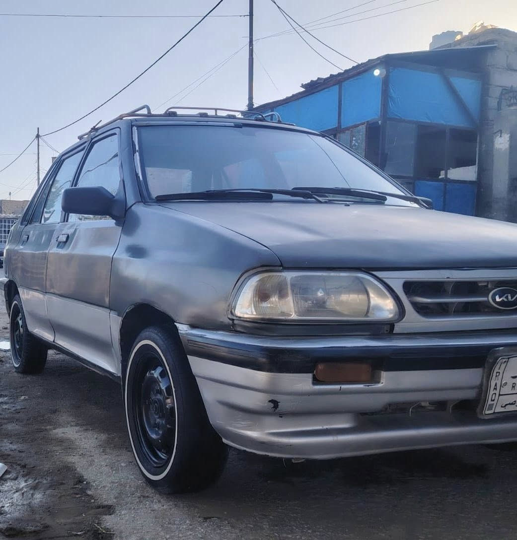 كيا برايد 1993 مكينة و كير و أير فلو مكفولة حدادية كاملة دوشمة جديدة وتخم تاير جديد السيارة كاملة من كل شي مكينتها 1600 
السعر 28 وبيها مجال بسيط


**إذا كنت صاحب هذا الإعلان وتريد حذفه لأي سبب، رجاءا أرسل رسالة إلى الدعم الفني**