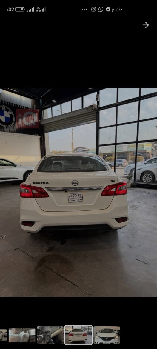 سلام عليكم عندي نيسان سنترا  موديل 2025
بدون رقم تترقم جميع المحافظات  
ضمان سنتين او 100 ألف كيلو شركة السور  
 ماشية  250 كيلو السيارة زيروو زيروو مكفولة كفالة عامة وبالخير على المشتري 
(داخل بيچي) 
فتحة سقف 
تحكم ستيرن 
شباك نحلة الجديد 
بلوجكتور 
المواصفات 👇 
1_ محرك 1600 
2_ شاشه وكامرة
3_ صندوق كهرباء 
4_ تبريد قطعتين 
5_ أربعه جام كهرباء 

6_ لايت ماطور 

7_ ويل كب

8_ نظام اوتو 

9_ نظام ايكو 

10_ سويج شخاطة

11_ مانع انزلاق 

‏12_ ABS 

13_بكلايت لد 

14_اربعة دسك

وبالخير على الجميع 

مكاني كربلاء 

السعر 18 مليون وبيها مجال قليل 

***********

 وشكراً لادارة الموقع
