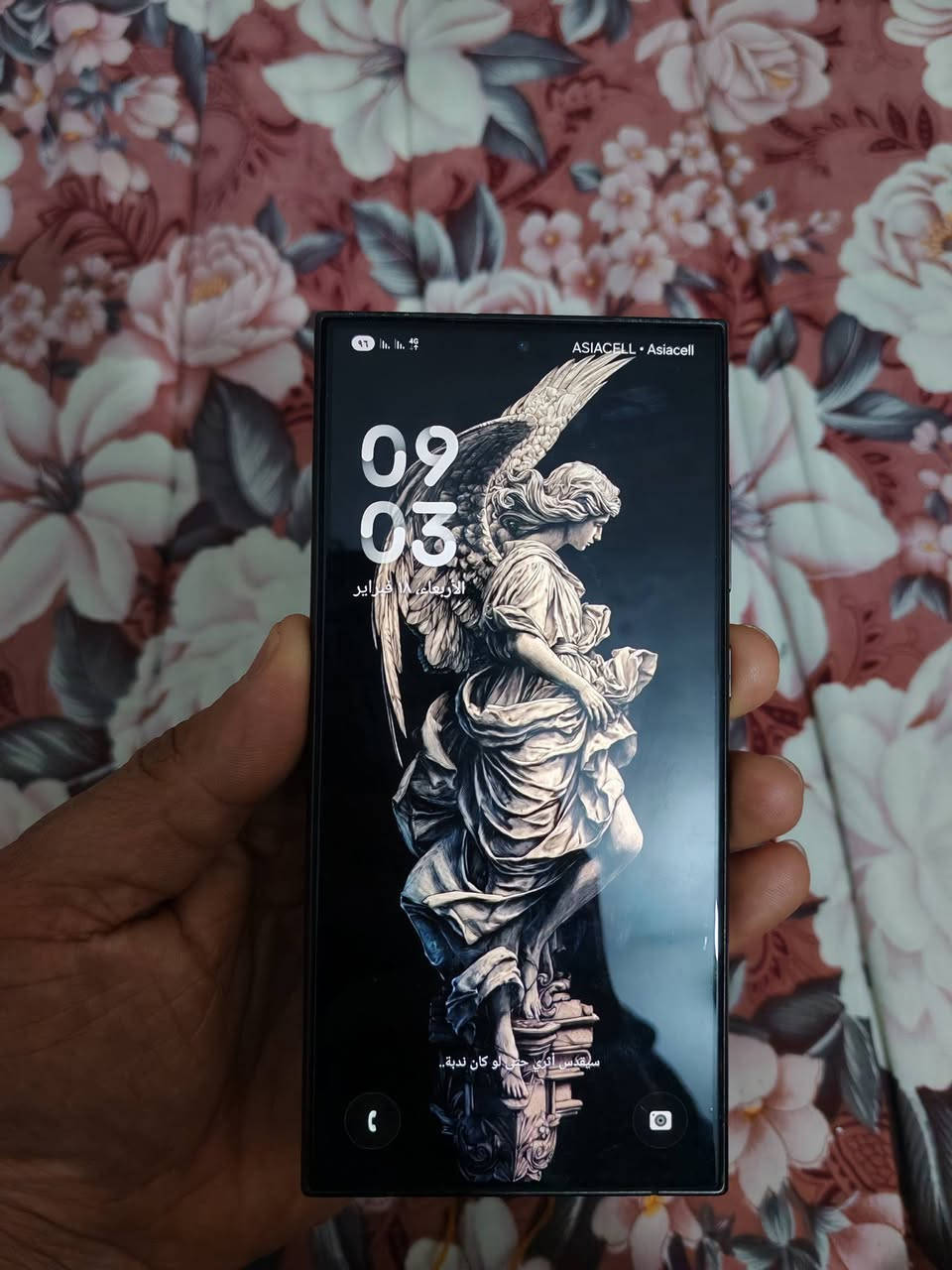 s24
الترا ذاكره 256 رام 12 اصلي شرق أوسط 2 سيمكرت مامفتوح نضيف كامل ملحقات ضمان عين الفهد
فقط  نقطن بطرف الشاشه مامثره موضحه بصوره
مكان مدينه الصدر ماكو توصيل نهايته 725 🔒


**إذا كنت صاحب هذا الإعلان وتريد حذفه لأي سبب، رجاءا أرسل رسالة إلى الدعم الفني**