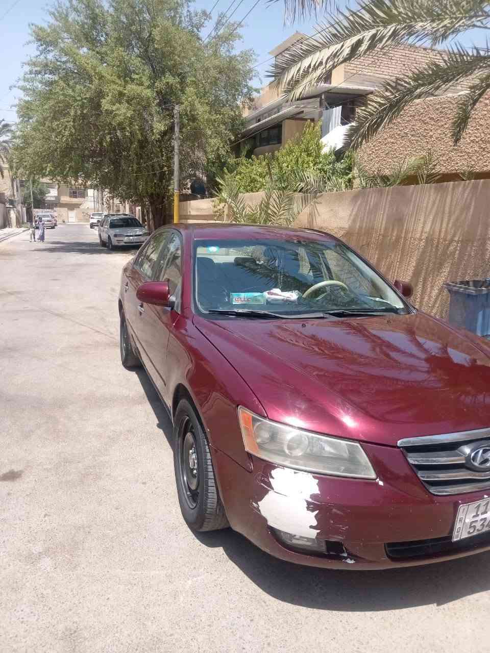 سوناتا وارد امريكي موديل ٢٠٠٧ تبريد شغال محرك ٢٤٠٠ تبديل جديد رقم بغداد والسيارة باسمي السعر ٩٦ ورقة وقابل للتفاوض للاستفسار الاتصال على الرقم ***********
