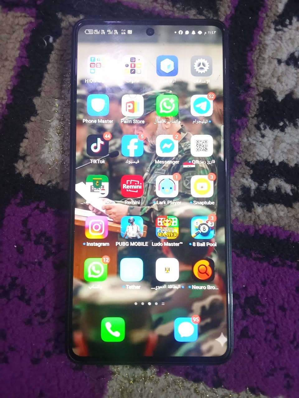 سلام عليكم جهاز للبيع نضيفه.تكنو سبارك 20 ذاكره 256 كامرته تخبل اخو الجديد مصارلي هواي من ماخذه الله شاهد التليفون كلشي مامبدل منه بعده بلاد مجرد بس الشاشه شويه مكسوره. فقط العنوان كربلاء طوريج الرشيده.. السعر 125.وبي مجال لطيبين. الرقم للتصال ***********.موجود ع الماسنجر
